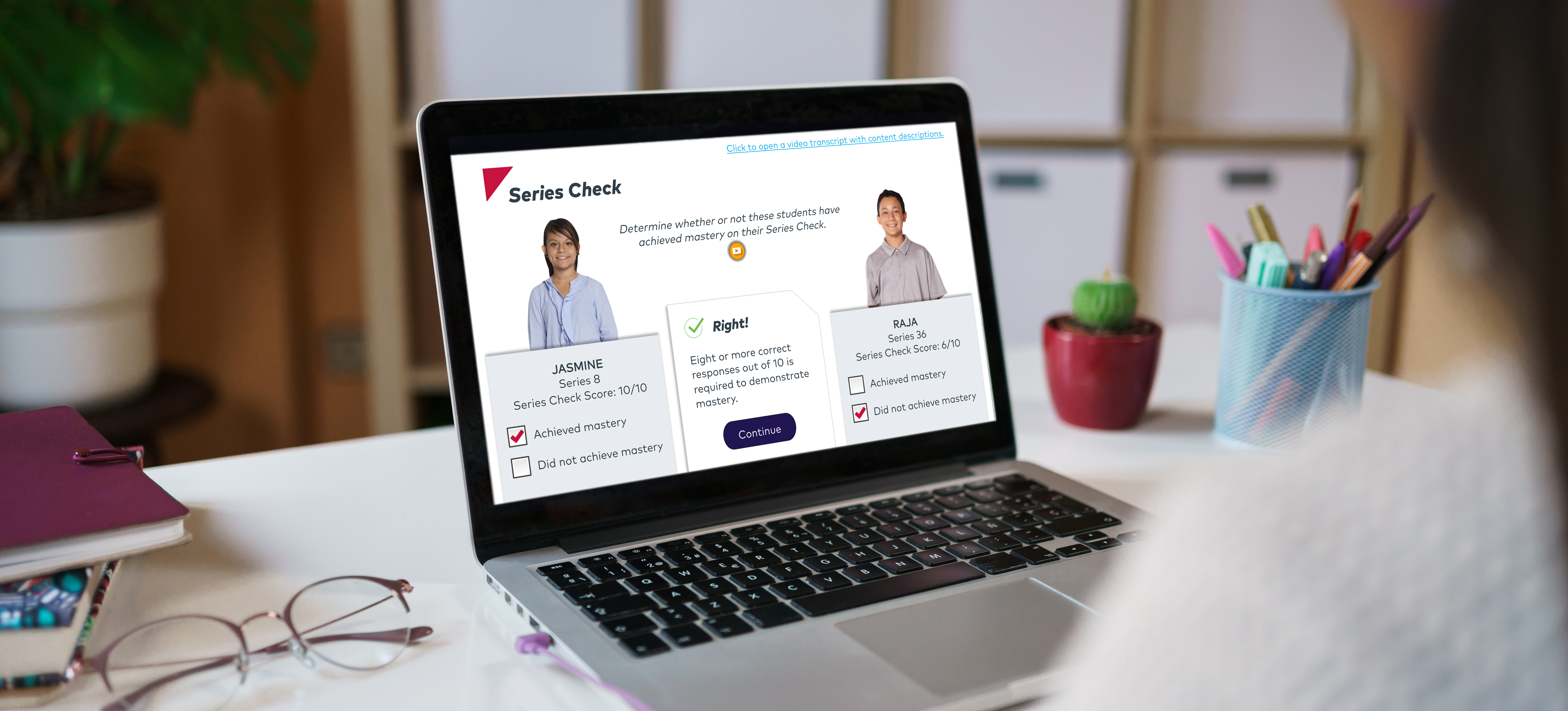eLearning course mockup